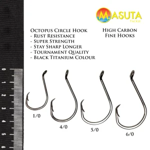 Masuta Octopus Circle Fishing Hooks